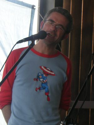 Rob singing.